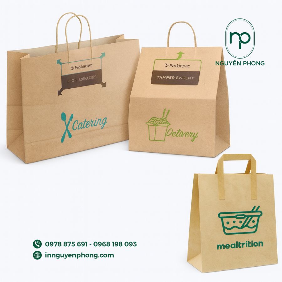 In Túi Giấy Đựng Bánh Giá Rẻ